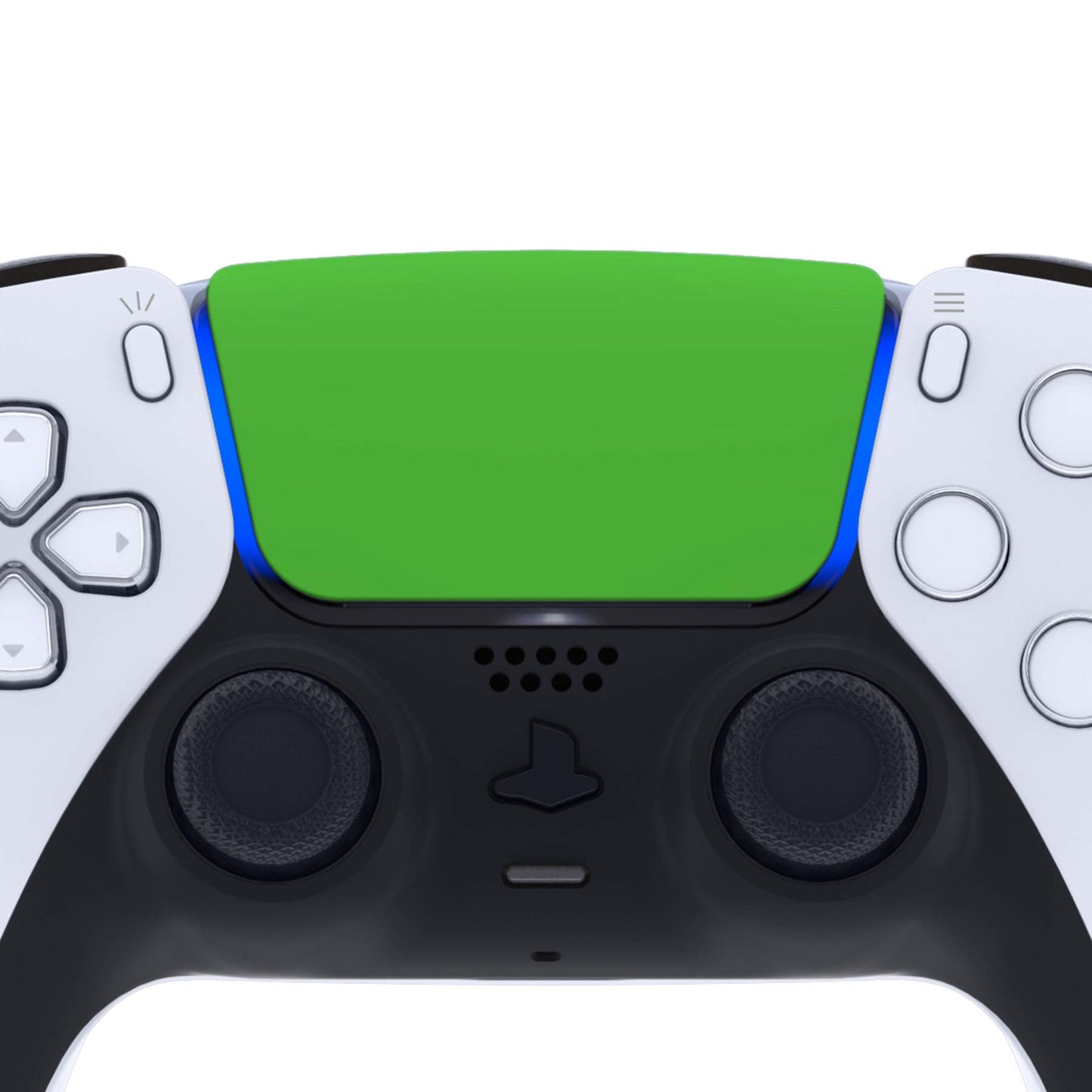 eXtremeRate Green Soft Touch Replacement Touchpad Cover for PS5 Controller BDM-010/020/030/040/050