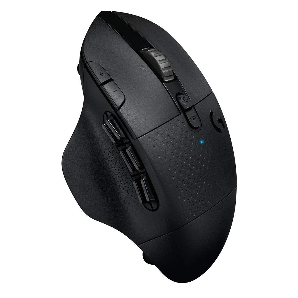 Logitech G604 Lightspeed Wireless Gaming Mouse - Black, Model 910-005649, High-Performance Gaming, Ergonomic Design