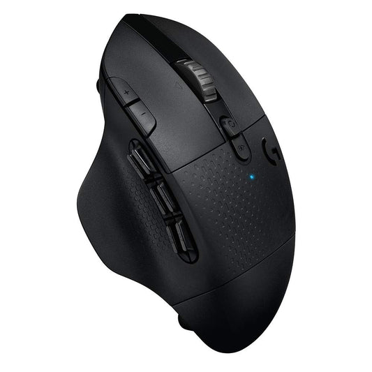 Logitech G604 Lightspeed Wireless Gaming Mouse - Black, Model 910-005649, High-Performance Gaming, Ergonomic Design