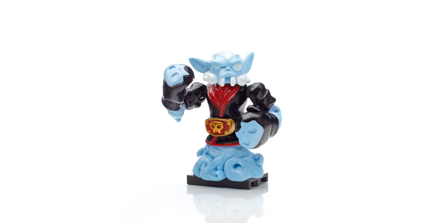 Mega Bloks Skylanders Undead Night Shift Spinner Set, Blue, Model DBG53, Plastic Construction