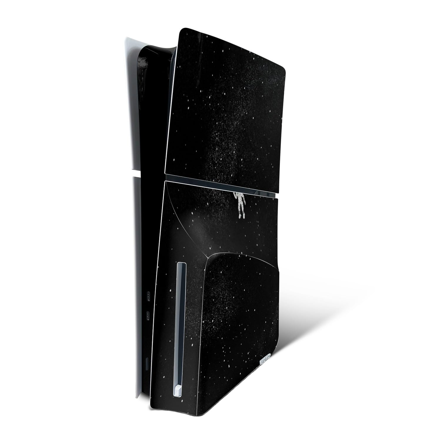 MightySkins Skin Compatible with Playstation 5 Slim Disk Edition Console Only - Gravity | Protective  Durable  and Unique Vinyl Decal wrap Cover | Easy to Apply | Made in The USA