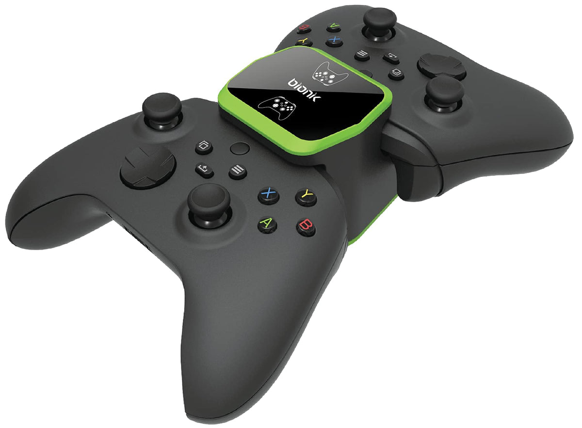 Bionik Pro Kit for Xbox Series X/S: Powerful 50Mm Driver Gaming Headset -Controller Charge Base -Two Battery Packs -Lynx Cable & USB Cable - Xbox Series X