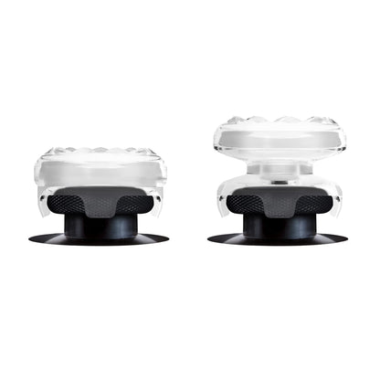 KontrolFreek FPS Freek Galaxy Crystal - Performance Thumbsticks for Xbox One/Series X, 1 High-Rise & 1 Mid-Rise, Crystal Clear
