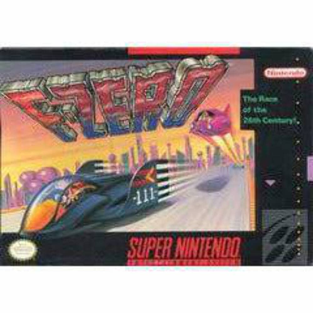 Nintendo F-Zero Racing Game - Classic Fast-Paced Action, No Color/Model Variations