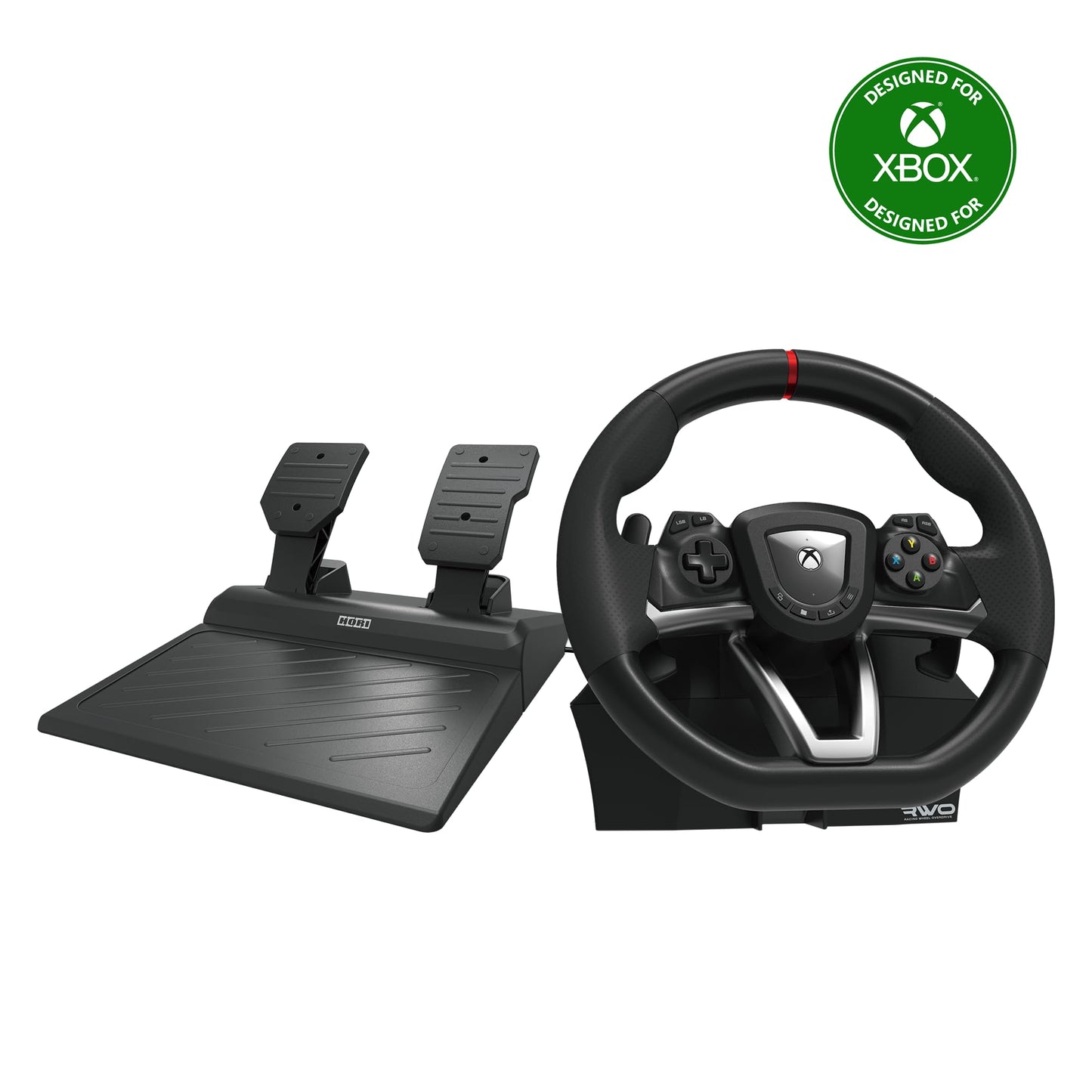 HORI Racing Wheel Overdrive for Xbox Series X|S - Officially Licensed, Black, Model AB04-001U