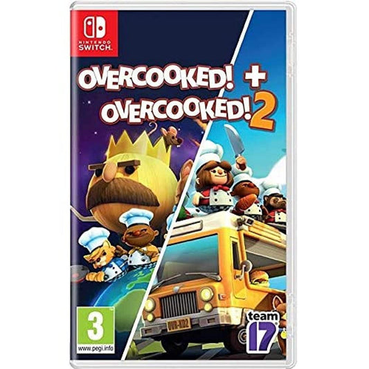 TEAMGROUP Nintendo Overcooked 1 & 2 Special Edition Bundle - Nintendo Switch, Model MAIN-37806