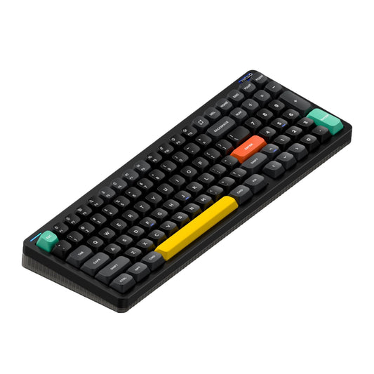 nuphy Halo96 V2 Wireless Keyboard, 96% Hot Swappable, RGB Backlit, Black, Lemon Switches (55gf)