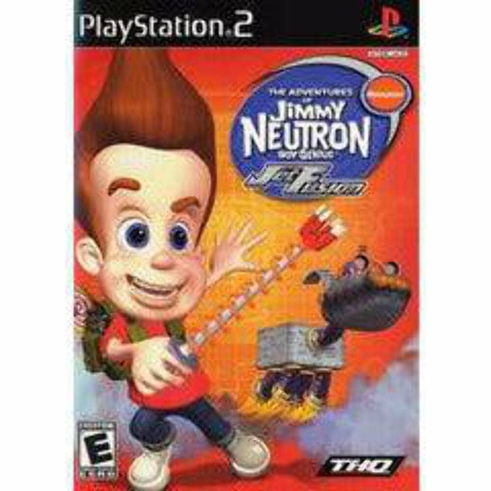 THQ Jimmy Neutron Boy Genius: Jet Fusion for Playstation 2 - Model 752919460399