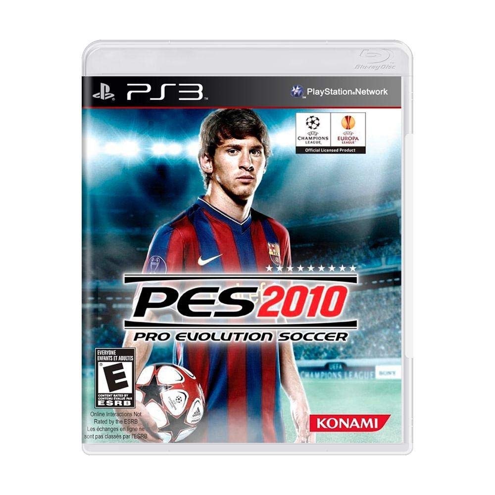 Konami Pro Evolution Soccer 2010 - Playstation 3 Game, Model 20191, Exciting Soccer Action