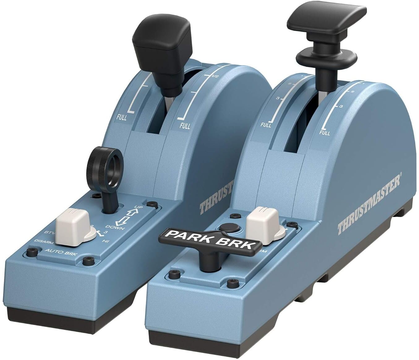 THRUSTMASTER TCA Quadrant Add On Airbus Edition - PC Compatible Flight Controller, Black, Model 2960853