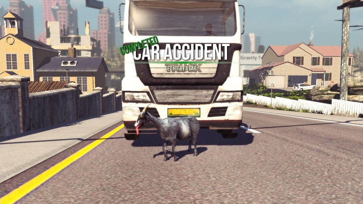 Goat Simulator Rgdl Text Double Eleven Goat Simulator DVD - Next-Gen Goat Simulation Game – GameX24