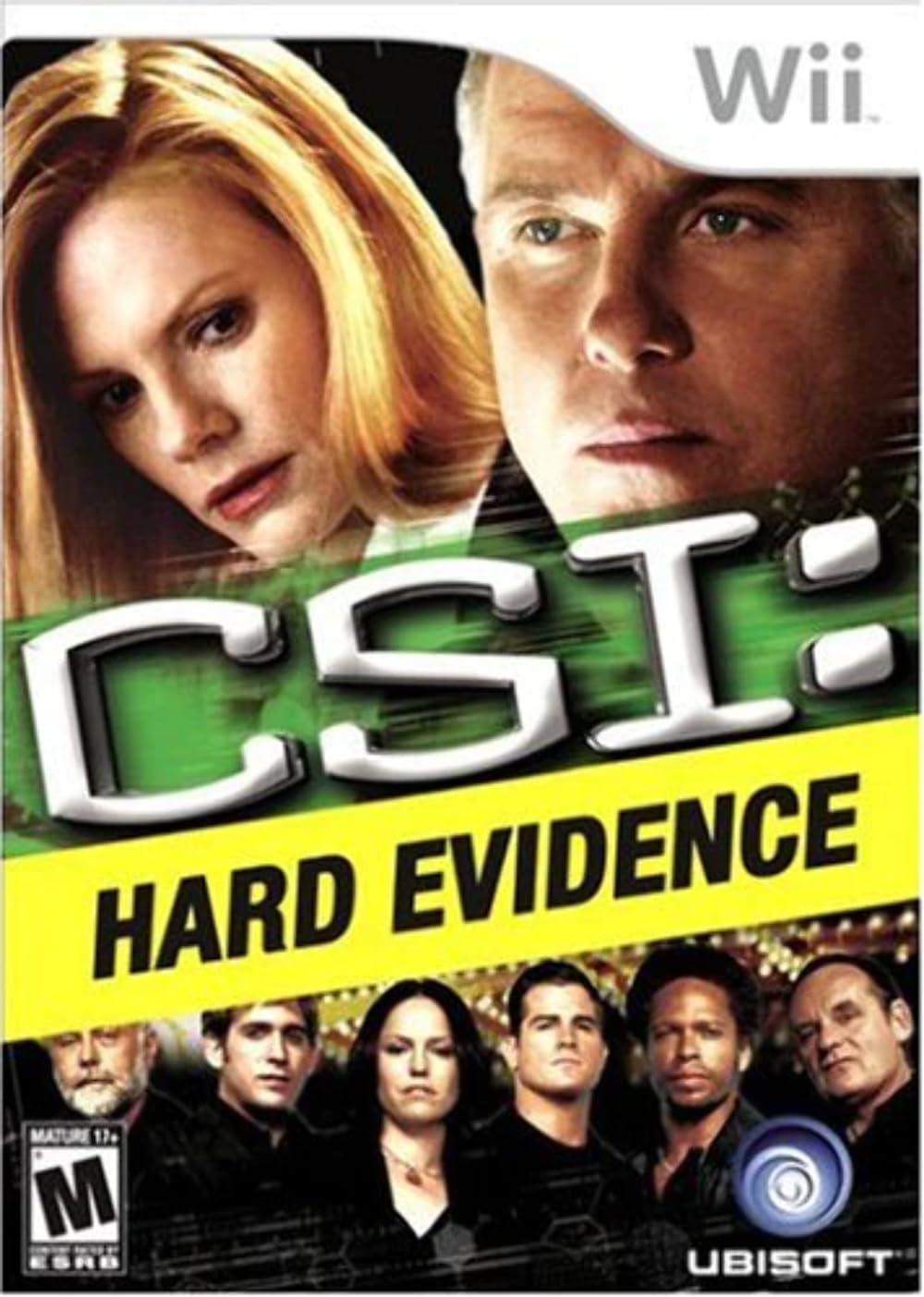 Ubisoft CSI Hard Evidence Game for Nintendo Wii - Model 17346, Engaging Mystery Gameplay