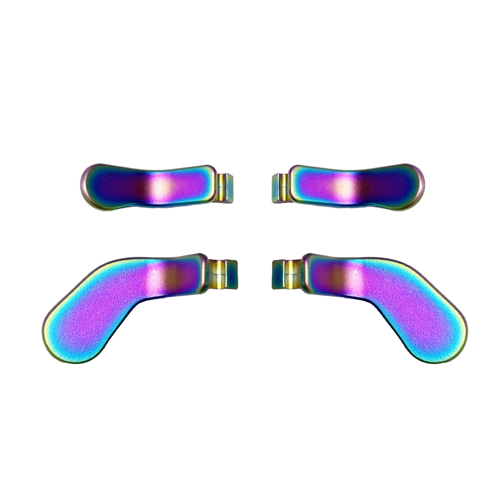 4Pcs fine design 2 Controller Paddles for Xbox One fine design Series 2 Controller  fine design Controller Paddles  fine design Series 2 Paddles Replacement for Xbox One fine design/ fine design Series 2/fine design 2 Core Controller (Rainbow)