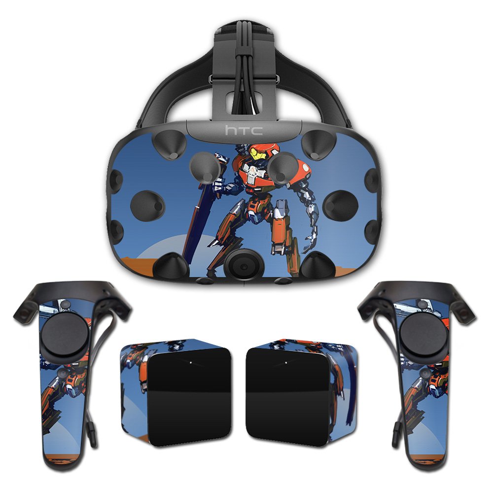 MightySkins Skin Compatible With HTC Vive Full Coverage - Delta | Protective, Durable, and Unique Vinyl Decal wrap cover | Easy 