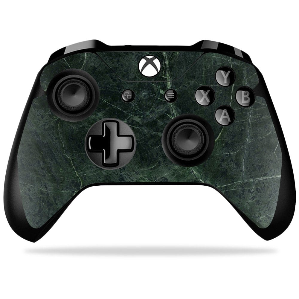 MIGHTY SKINS Xbox One X Controller Skin - Green Marble | Durable Vinyl Decal Wrap | Easy to Apply & Remove | Model MIXBONXCO-Green Marble