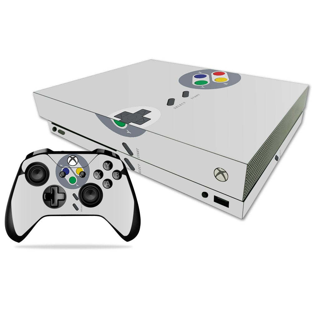 MIGHTY SKINS Xbox One X Skin - Retro Gamer 1, Durable Vinyl Decal, Easy to Apply & Remove, Unique Design, Made in USA
