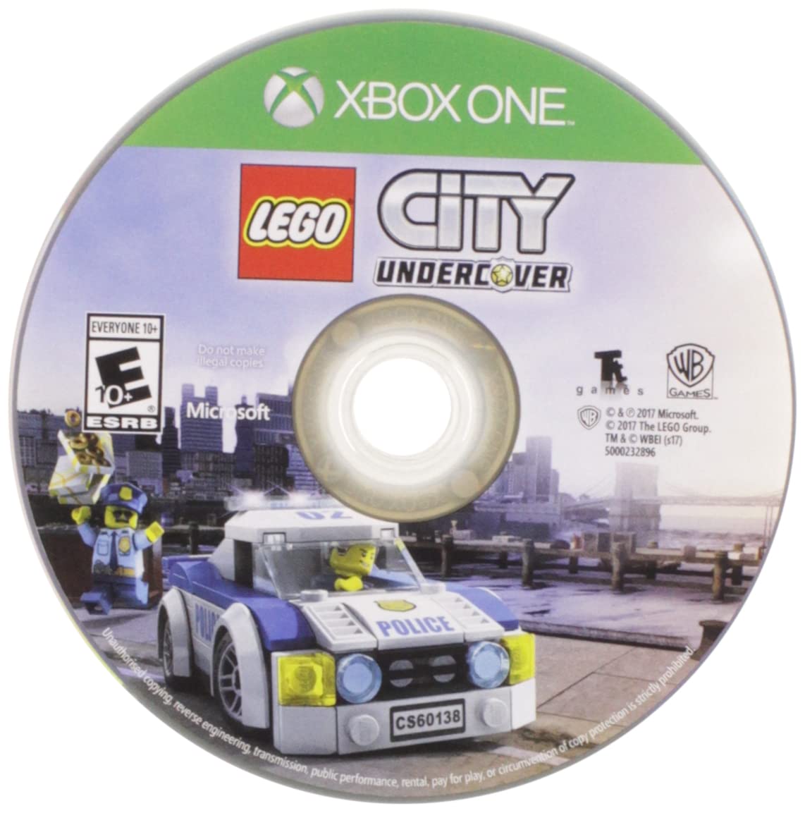 WARNER BROS LEGO City Undercover - Xbox One Game, Model 1000639087, Action Adventure