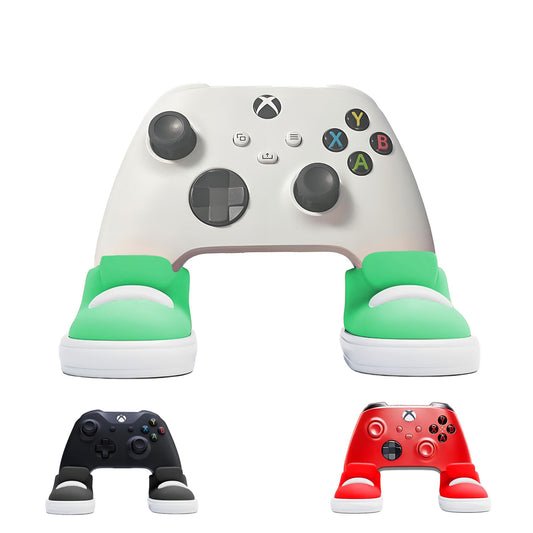 TXW Game Controller Stand Set of Shoes Shaped for Xbox Series X|S  Xbox One Wireless Controllers (Green)