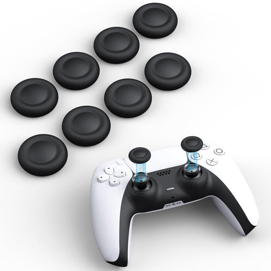 NEWDERY Joystick Replacement Grip Caps for PS4/PS5 Controller  PS5/PS4 Thumb Grips Caps  Anti-Stickiness  Anti-Slip  Anti-Scratch  Anti-Fingerprint  PS4/PS5 Joystick Caps Replacement Parts-(10pcs)