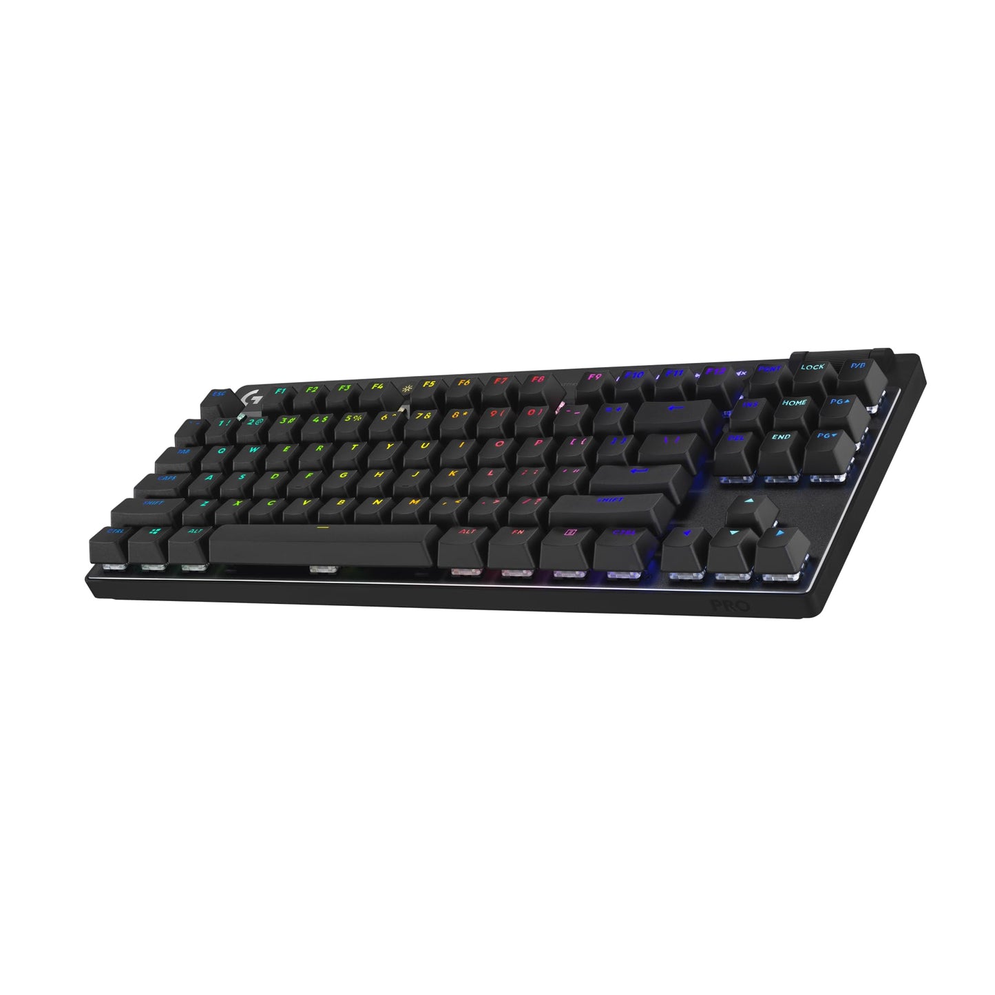 Logitech G PRO X TKL Wireless Gaming Keyboard - Tenkeyless, LIGHTSYNC RGB, PBT Keycaps, GX Red Switches, Black, Model 920-012122