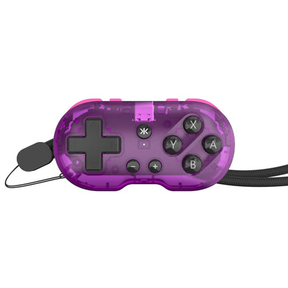 CRKD Collectible Keychain Controller for Nintendo Switch, PC, Mobile - Mini Size, Atomic Purple, Model 24-AT