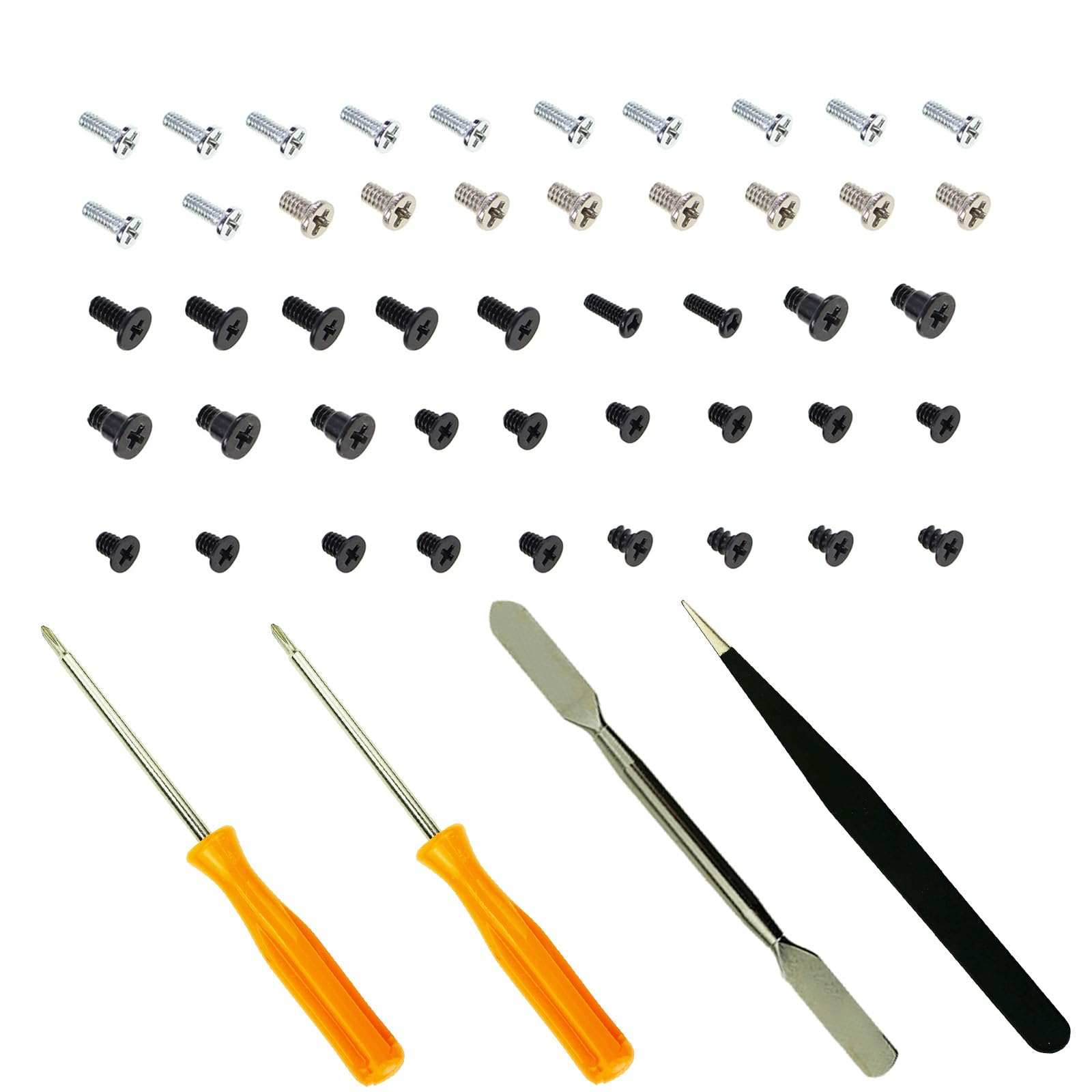 CTHTBZ Replacement Screwdriver Set Opening Tools Repair Kits for Nintendo Switch OLED Console with Screws Tweezers