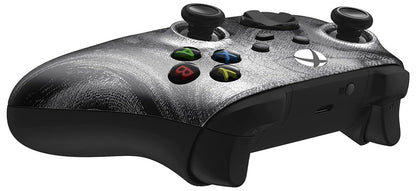 Custom Controllerzz Wireless Controller for Xbox Series X/S & One - Soft Touch - X/S Silver Swirl