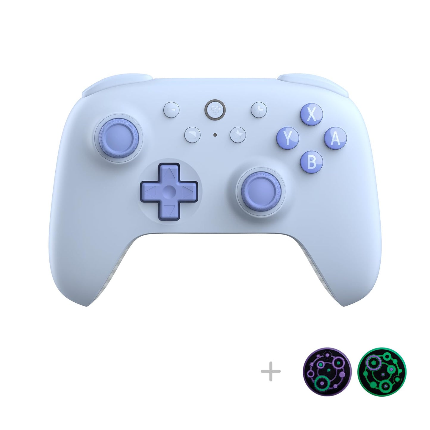 8Bitdo Ultimate 2C Bluetooth Controller - Hall Effect Joysticks, Remappable L4/R4, Motion Control, Rumble, Turbo - Blue
