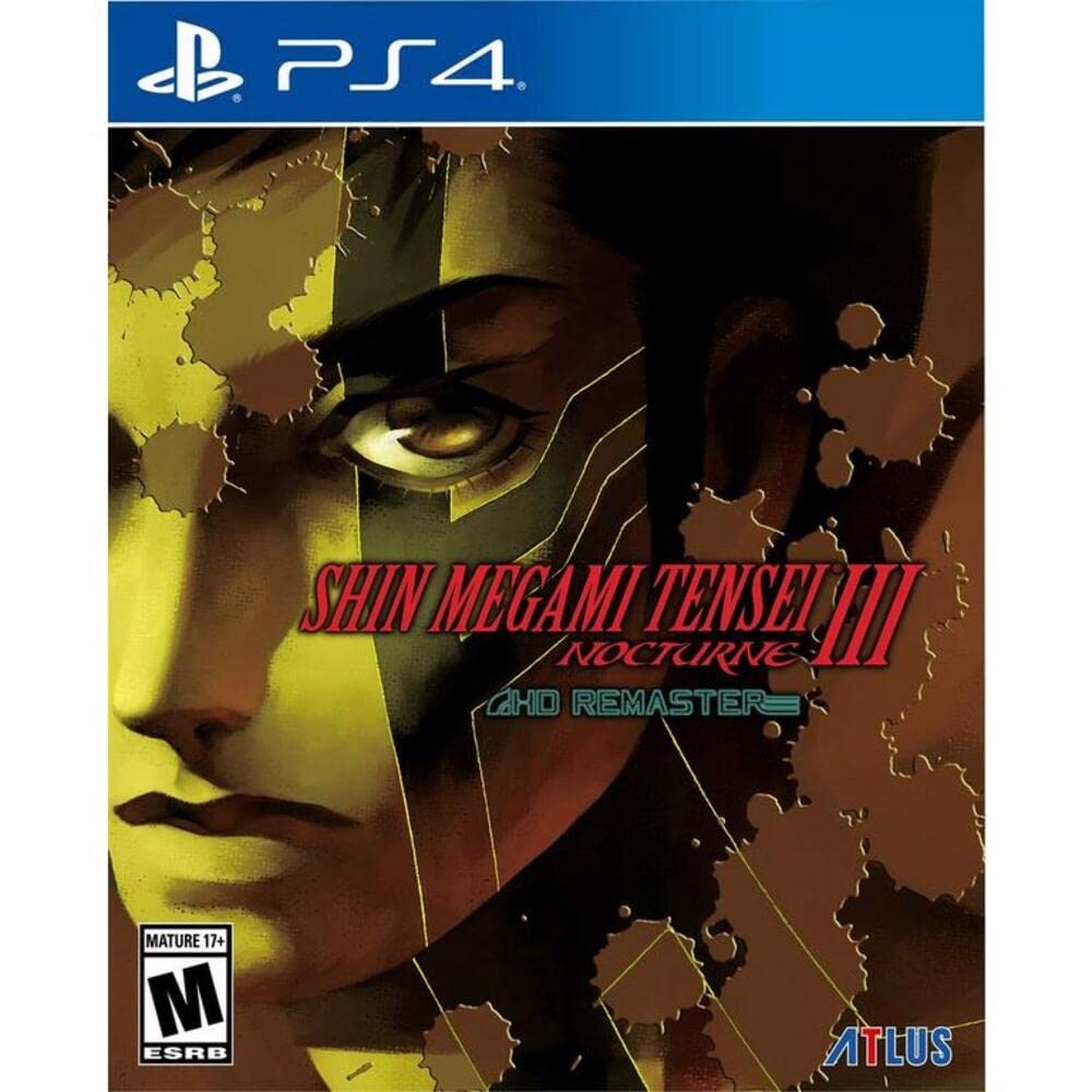 SEGA Shin Megami Tensei III: Nocturne HD Remaster - PlayStation 4, Model SM-22036-6, Enhanced Graphics, RPG Adventure Game