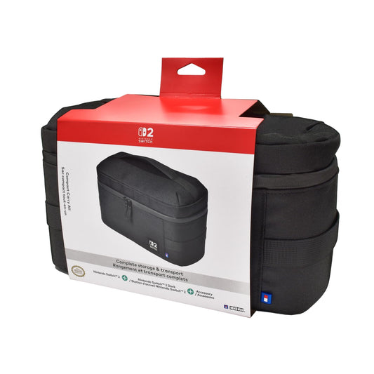 HORI Compact Carry All (Black) Tpartyl Bag for Nintendo Switch 2 - Officially Licensed by Nintendo