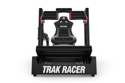Trak Racer TR160 Racing Simulator Cockpit - Heavy Duty Aluminium Sim Rig, Black, Model TR1605-MP, Seat Slider & Customization Options