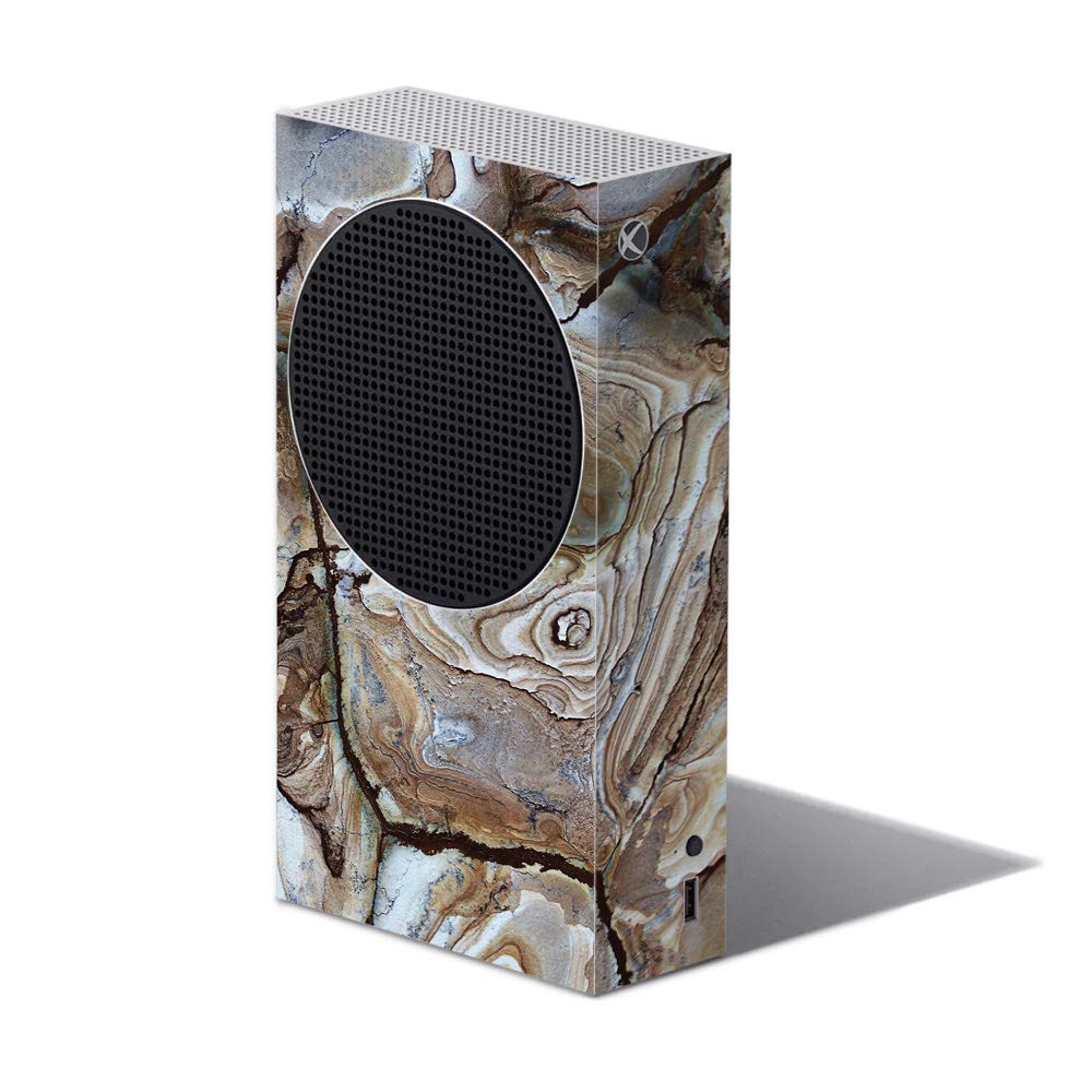 MightySkins Skin Compatible with Xbox Series S - Brown Marble | Protective  Durable  and Unique Vinyl Decal wrap Cover | Easy to Apply and Change Styles | Made in The USA