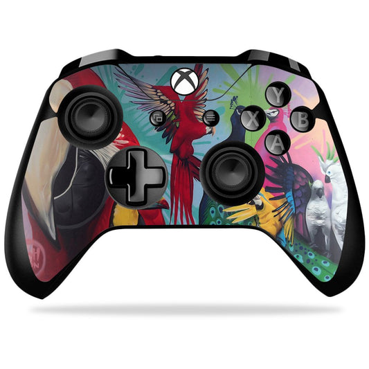 MIGHTY SKINS Xbox One X Controller Skin - Parrot Paradise, Durable Vinyl Wrap, Easy to Apply & Remove, Made in the USA