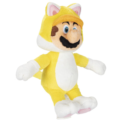 Nintendo Mario Bros U Cat Mario Plush Toy - Blue, Soft Plush Material, Model 83395