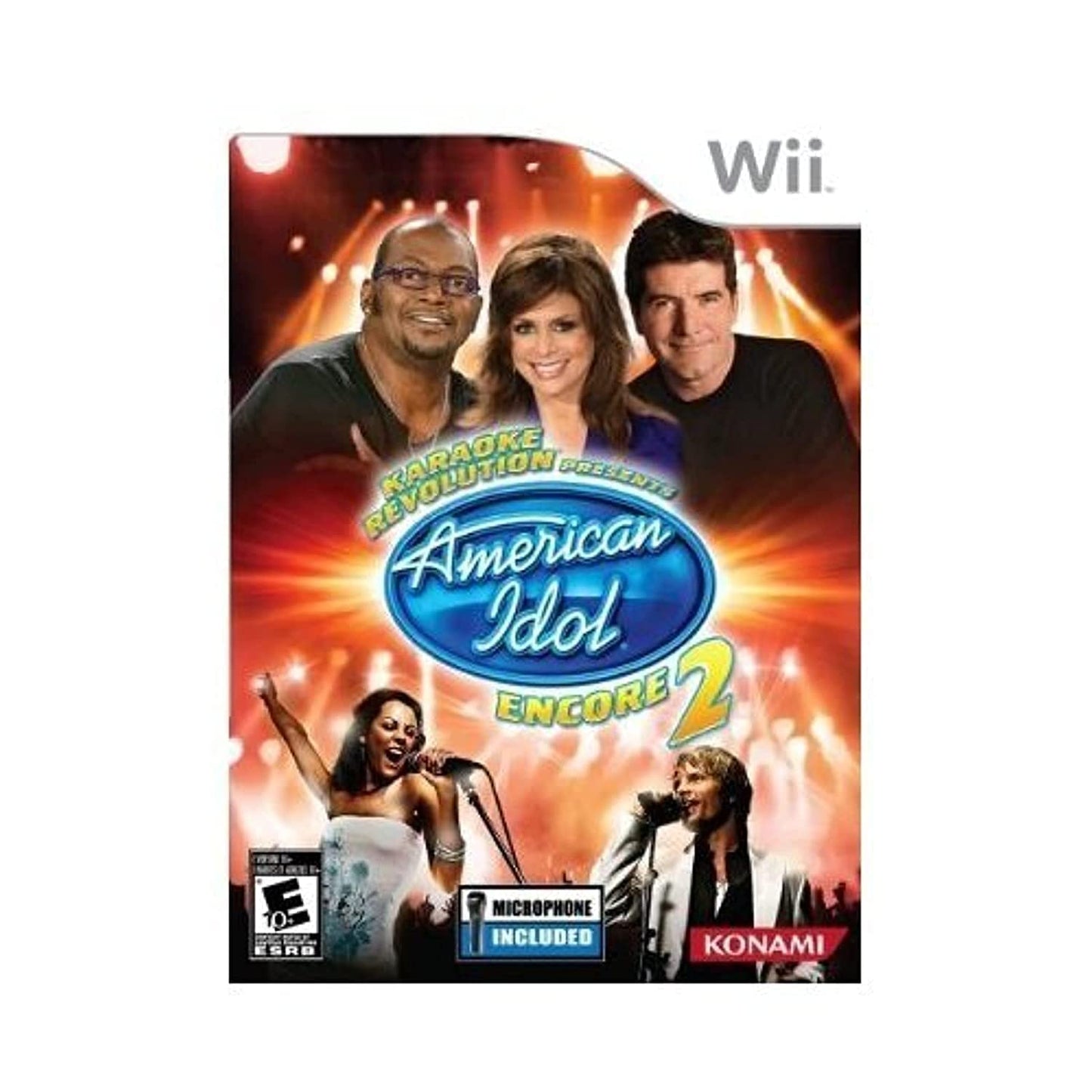 Konami Karaoke Revolution American Idol Encore 2 Game - Model 21172