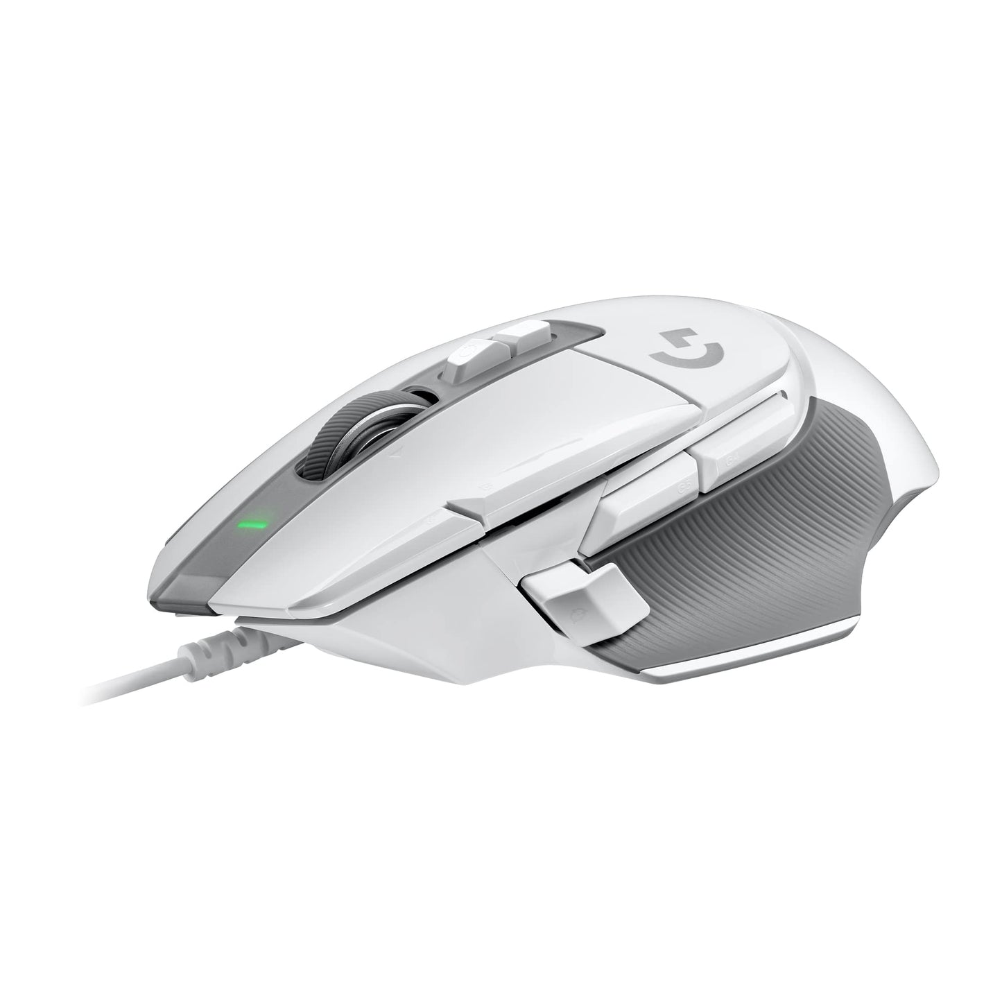 Logitech G502 X Wired Gaming Mouse - LIGHTFORCE Switches, HERO 25K Sensor - White - Renewed