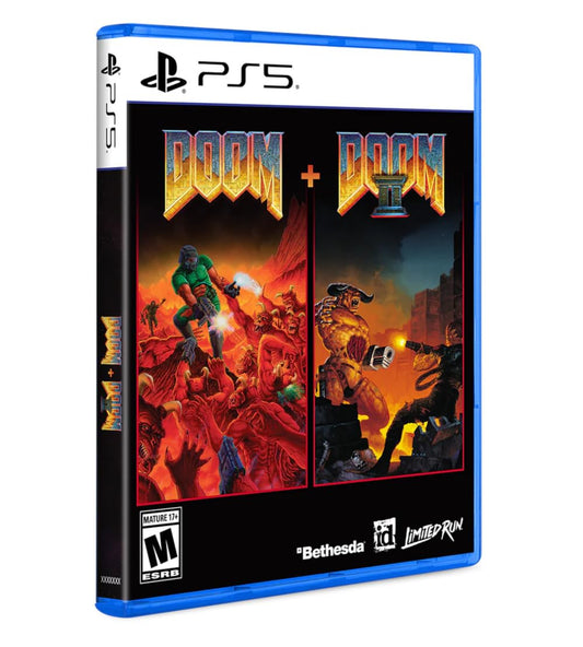 DOOM + DOOM II (Limited Run Games #144) - for Playstation 5