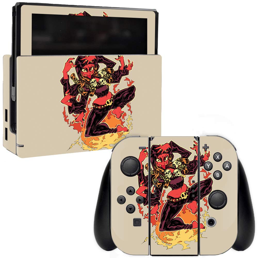 MIGHTY SKINS Nintendo Switch Skin - Kali, Durable Vinyl Decal, Easy to Apply, Model NISWI-Kali, Made in USA