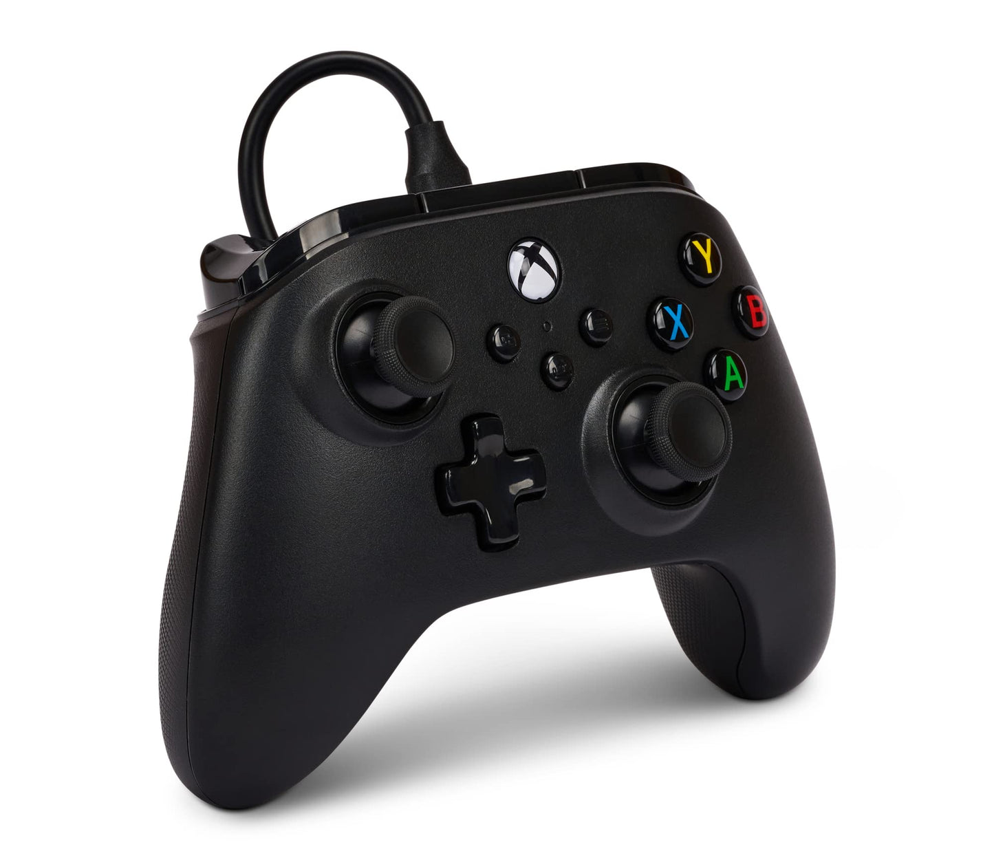PowerA Nano Enhanced Wired Gaming Controller for Xbox, PC - Compact Black Model XBGP0024-01, Officially Licensed