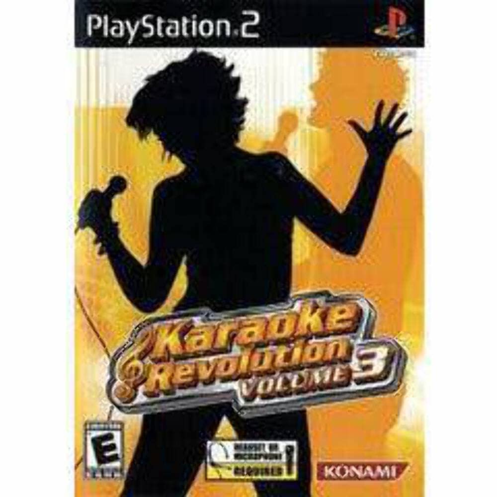Konami Karaoke Revolution Volume 3 for PlayStation 2 - Model 83717200932
