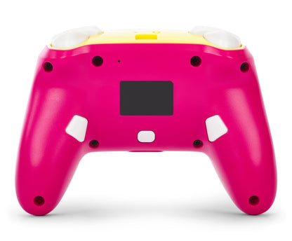 PowerA Enhanced Wireless Controller for Nintendo Switch - Pikachu Vibrant, Bluetooth, Advanced Gaming Buttons, Model NSGP0262-01