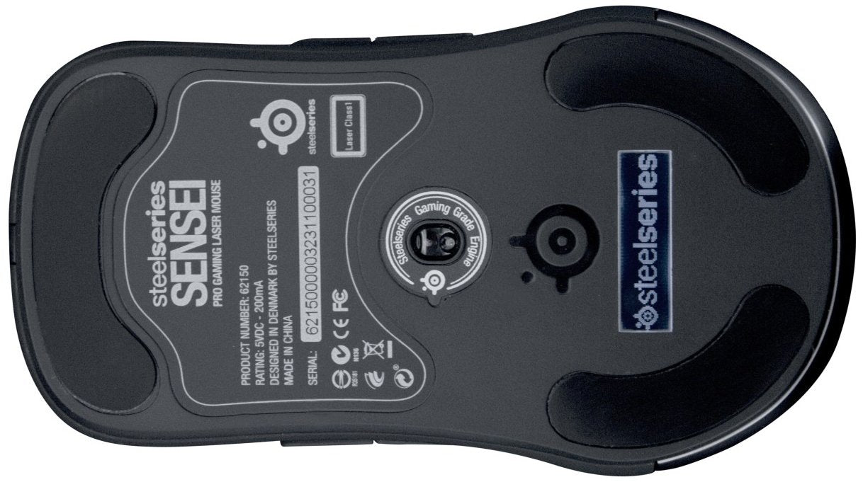 SteelSeries Sensei Laser Gaming Mouse - Model 62150, Grey Color, Precision Performance