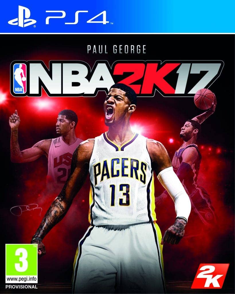 TAKE TWO NBA 2K17 PS4 Game - Basketball Simulation, Exciting Gameplay, Model SG_B01LX94JSD