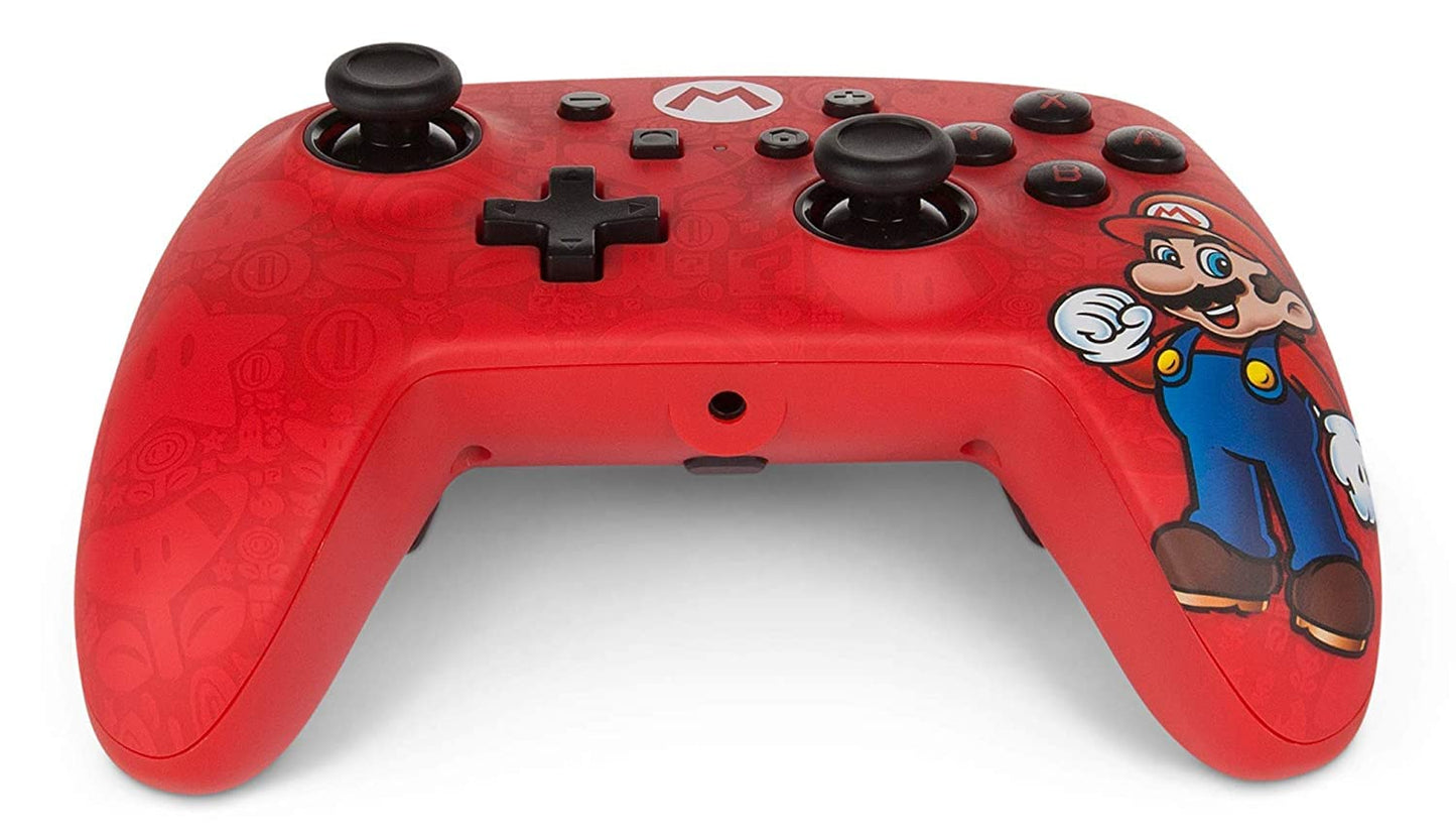 PowerA Wired Controller for Nintendo Switch - Mario, Red, Model 1513569-01