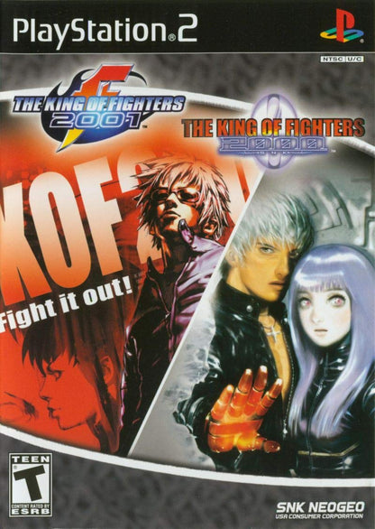 SNK King of Fighters 2000 & 2001 for PlayStation 2 - Classic Fighting Game, Model 828862200013