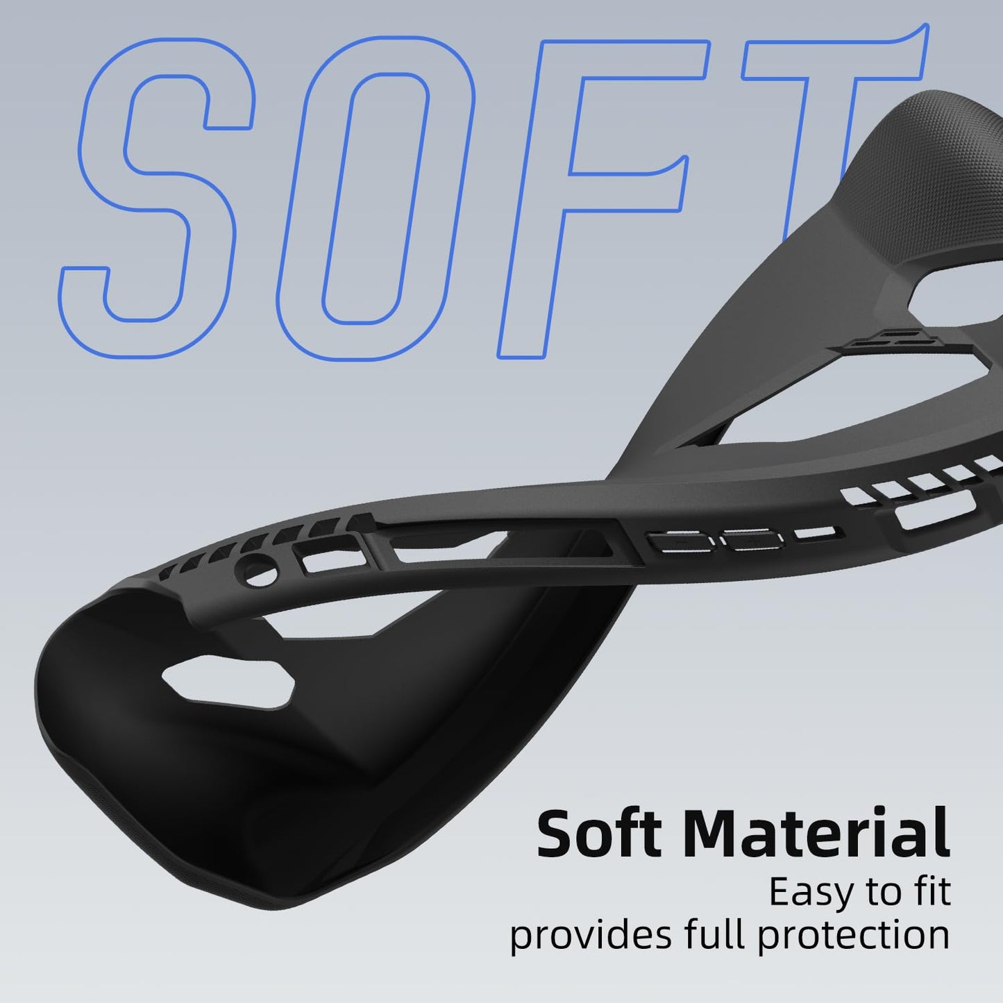 Skull & Co. GripCase for ROG Ally (2023) - Soft Protective Case, Shock-Absorbent, Non-Slip, Galactic Purple