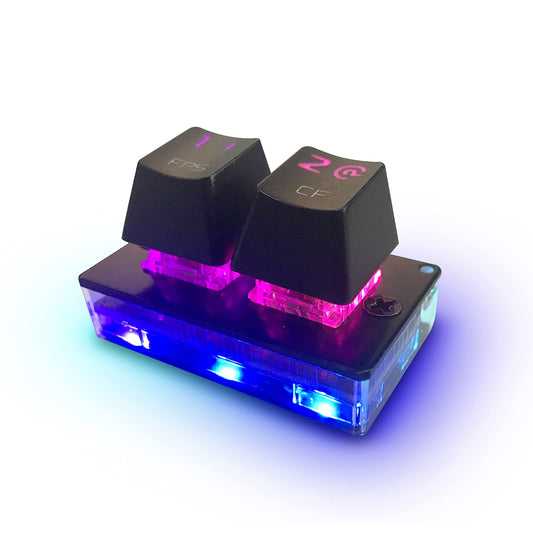 MOTOSPEED K2 OSU RGB Mechanical Gaming Keypad, Brown Switch, Classic Black, Model MSK2-brown, Hot Swap, Programmable Keys