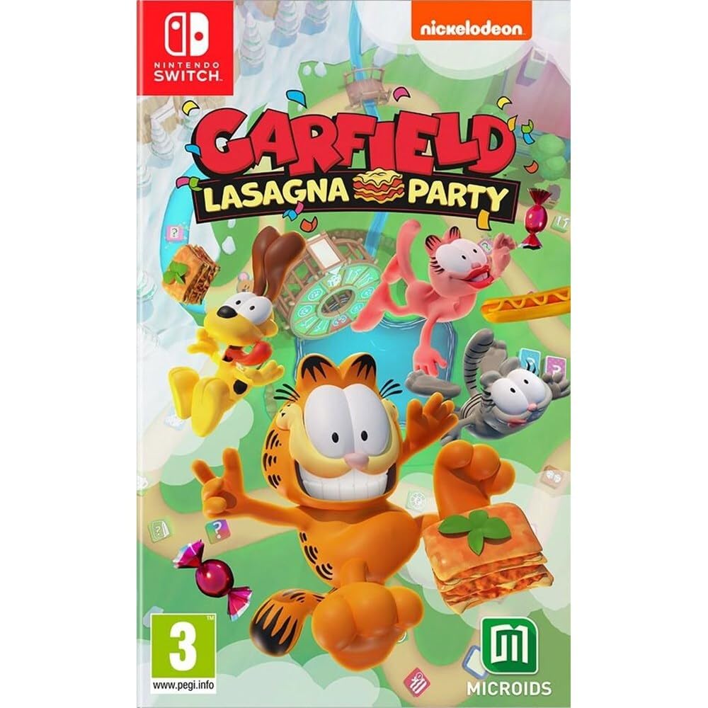 MICROÏDS Garfield Lasagna Party - Nintendo Switch Non-US Version