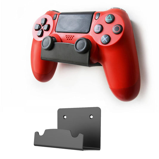 Monzlteck Wall Mount for PS4 & PS5 Controllers - Screw-Free, Black, Model RED, 12 Size