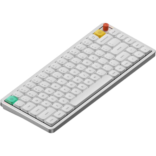 nuphy Air75 V3 Wireless Mechanical Keyboard, 75% Layout, RGB Backlit, Brown Nano Switch, White Color, Gasket Mounted, Hot Swappable